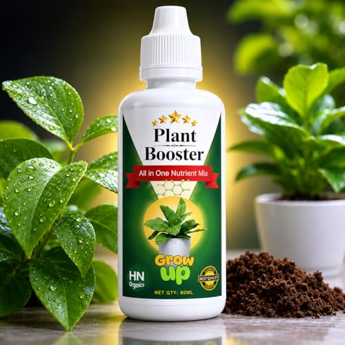 Image of Plant Booster 60 ML Dropper | All In One | All Macro & Micro Nutients | For Fast Growth | Strong Roots | More Flowers (Plant Booster 60ML | Pack of 1)