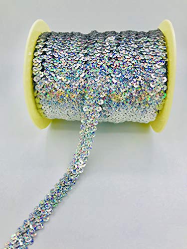 Expo International Pack of 2 I Heart USA Flag Sequin Applique with Pin | Red White and Blue Tulle