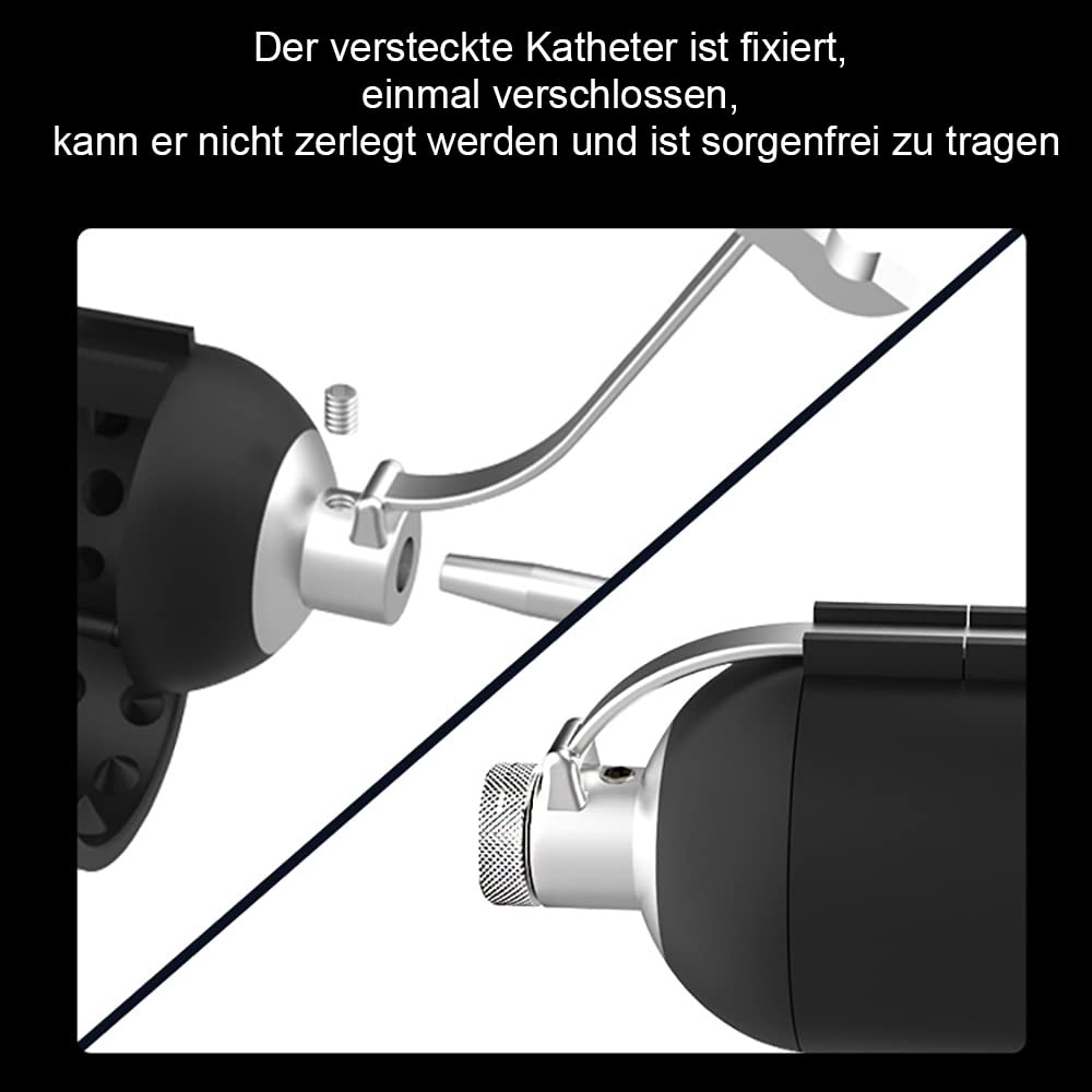 Keuschheitsgürtel für extreme Fetisch Männer, Harz 3D Peniskäfig mit 4 Cockringen ＆ hohl Dilatator Keuschheit Set CBT Folter mit Spikes SM Bondage Keuschheitskäfig (Bogenring)