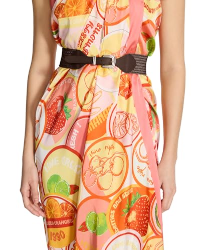 Steve Madden Women's Rafia Pant Belt3