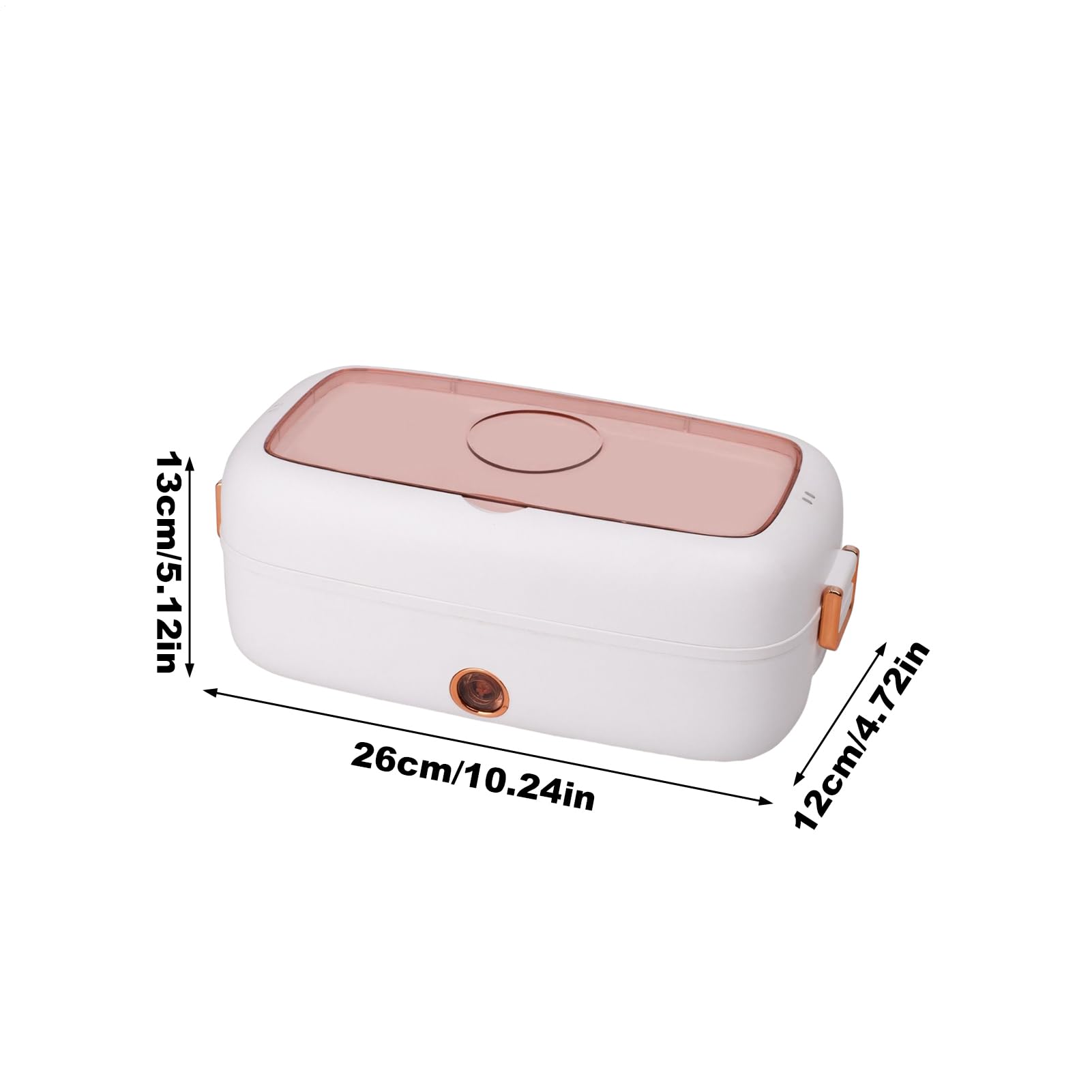Contenitore termico per il pranzo, 800 ml, USB, intelligente, in acciaio , portatile, a prova di perdite, per ufficio, scuola, viaggi, pasti all'aperto