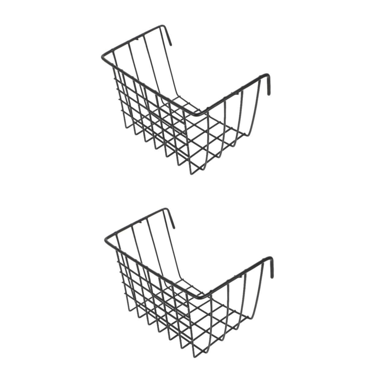 BESTonZON 2 Stück Heu Futterspender für Kleintiere Robuster Metallkorb Platzsparend Hängend für Kaninchen Meerschweinchen und Chinchillas Sorgt für Frisches und Sauberes Futter im Käfig