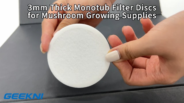 Image of 24-Pcs 3 inch Monotub Adhesive Filter Disks - 3mm Thick Monotub Filter Discs for Mushroom Growing Supplies - Replacement Filter Pads for Monotub Filters and Fruiting Chambers
