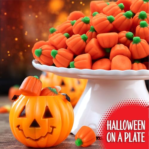 Mellowcreme Pumpkins | Bulk 3-Pound Bag | Classic Halloween Candy | Old Fashioned Fall Candy for Parties, Holiday Baking, Autumn Decorations and Event Displays - image 4