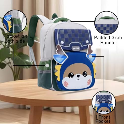 Image of Tinytot 22 Litre 17-Inch Waterproof Large School Bag for Boys & Girls, Kids School Bag, School Backpack for Girls and Boys, for Kids, Ideal for Children
