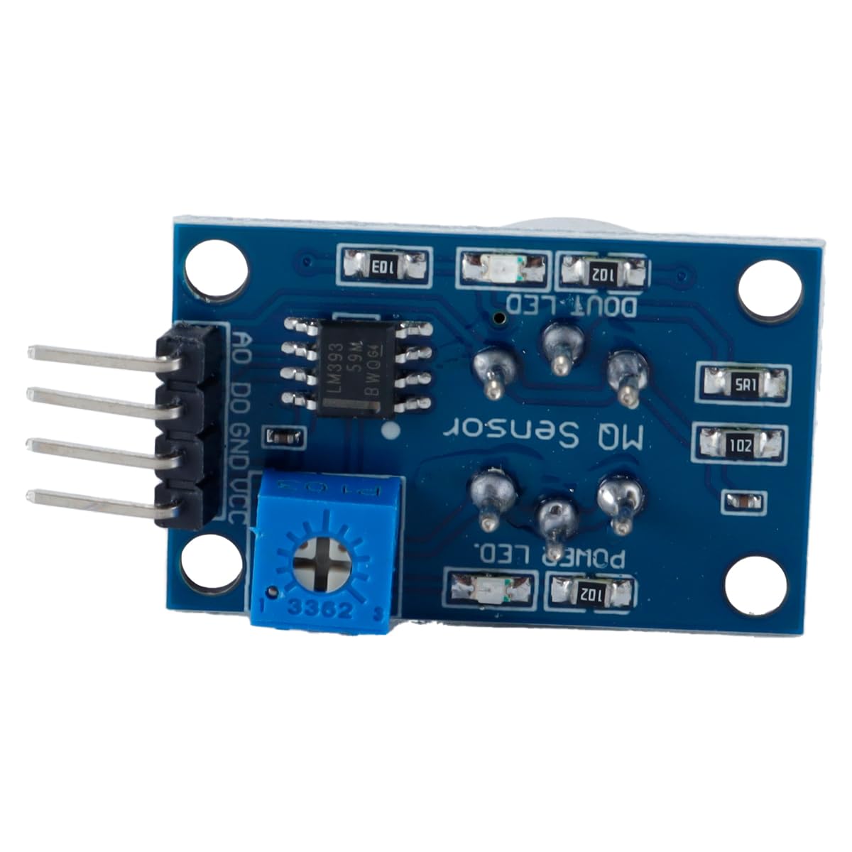 Sensor de gas MQ 135 Módulo de calidad del aire Amplio rango de detección y alta sensibilidad