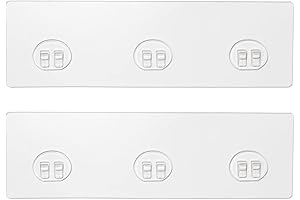 2 Pack Shower Caddy Adhesive for Replacement - Declutter Your Space Effortlessly!