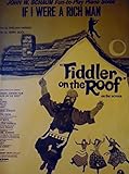 if i were a rich man: sheet music from fiddler on the roof, piano, vocal