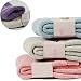 Yshare Women's Thick Knit Warm Casual Wool Crew Soft Winter Socks 3-Pack (1)