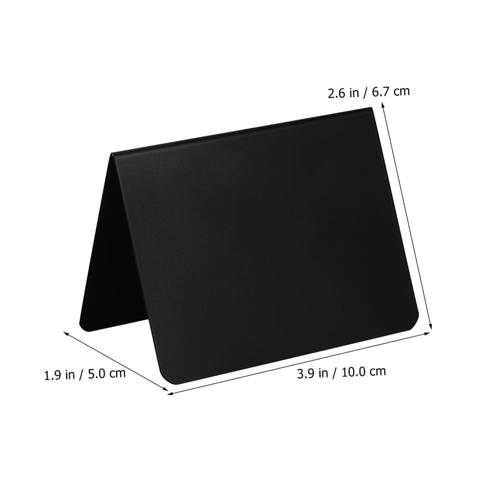 Operitacx 80stücke Mini Kreidetafel Form Mit Stiften Und Reinigungstuch Doppelseitige Für Buffets Partys Restaurants Und Geschäfte