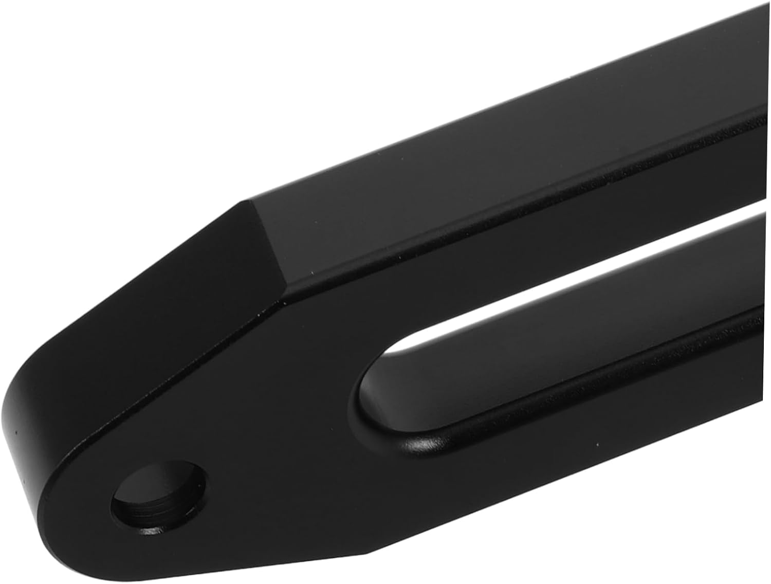 Mikinona Vehicle Winch Fairlead Hawse Accessory for Offroad Towing Heavy-Duty Nylon Rope Guide Tool Easy Installation and Wear Resistant Black Design