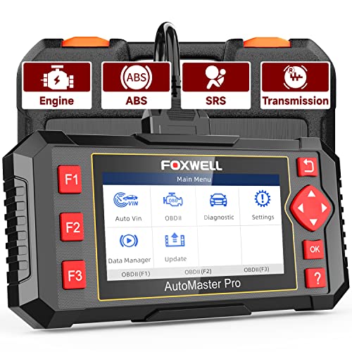 2023 Newest Foxwell Nt604 Elite Obd2 Scanner Abs Srs,Check Engine Code Reader With Airbag Scanner, Transmission Code Reader Car Diagnostic Tool With [English And Spanish Version] #TOP14