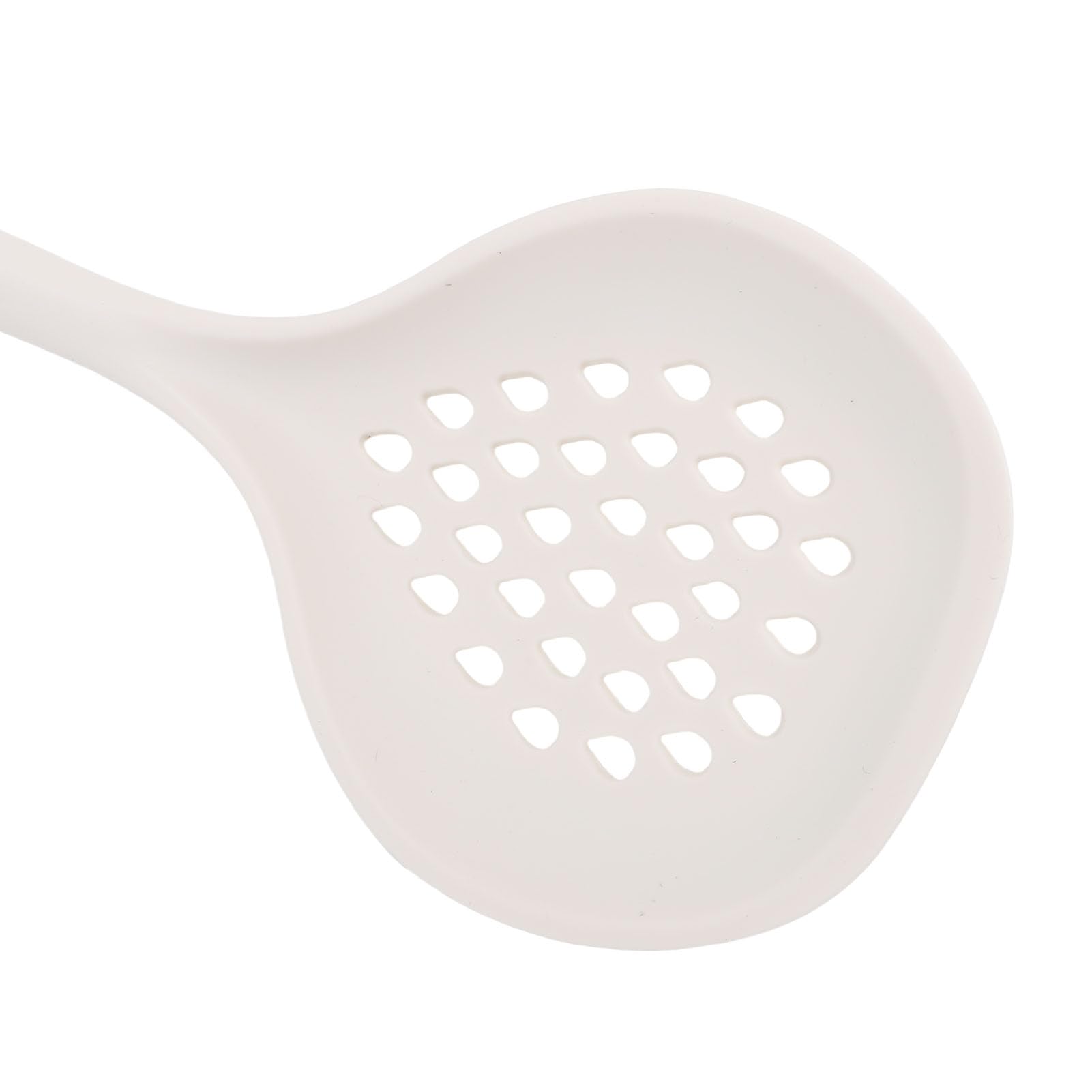 Set di Utensili da in Silicone, Utensili da Antiaderenti per Uso Alimentare con Design Antigraffio per Pentole Antiaderenti e Esigenze di Cottura