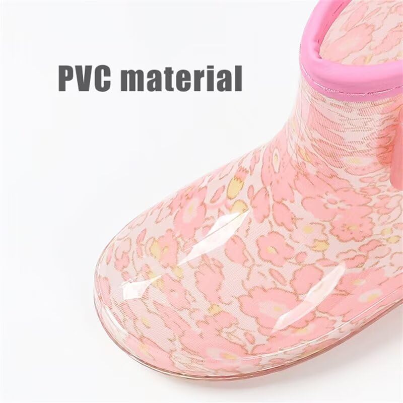 Toddler Boys Girls Waterproof Fashion Rain Boots for Walking Water Sport2