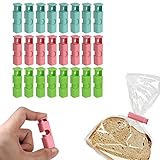 DGQ 24 Pack Bread Bag Clips with Anti Slip and Tight Seal