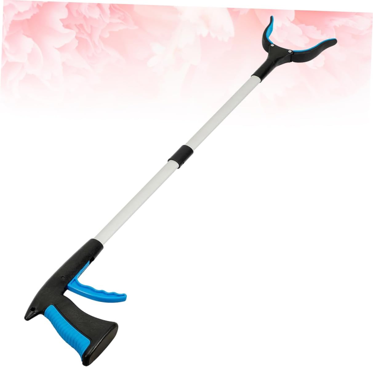 NOLITOY 2pcs Foldable Trash Picker Tool Lightweight Trash Reaching Assist Tool for Litter Pickup for Elderly and Disabled Multi-Purpose Grabber for Indoor and Outdoor Use