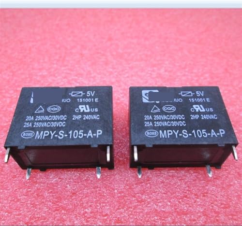 Relais MPY-S-105-AP 5V pour domotique et maison connectée 25A