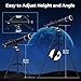FAMIROSA Telescope for Adults High Powered, 90mm Aperture (36X-270X) 900mm Focal Length Refractor Astronomy Telescopes for Planets and Stars, Professional Telescopio with Bag, Phone Adapter, Tripod