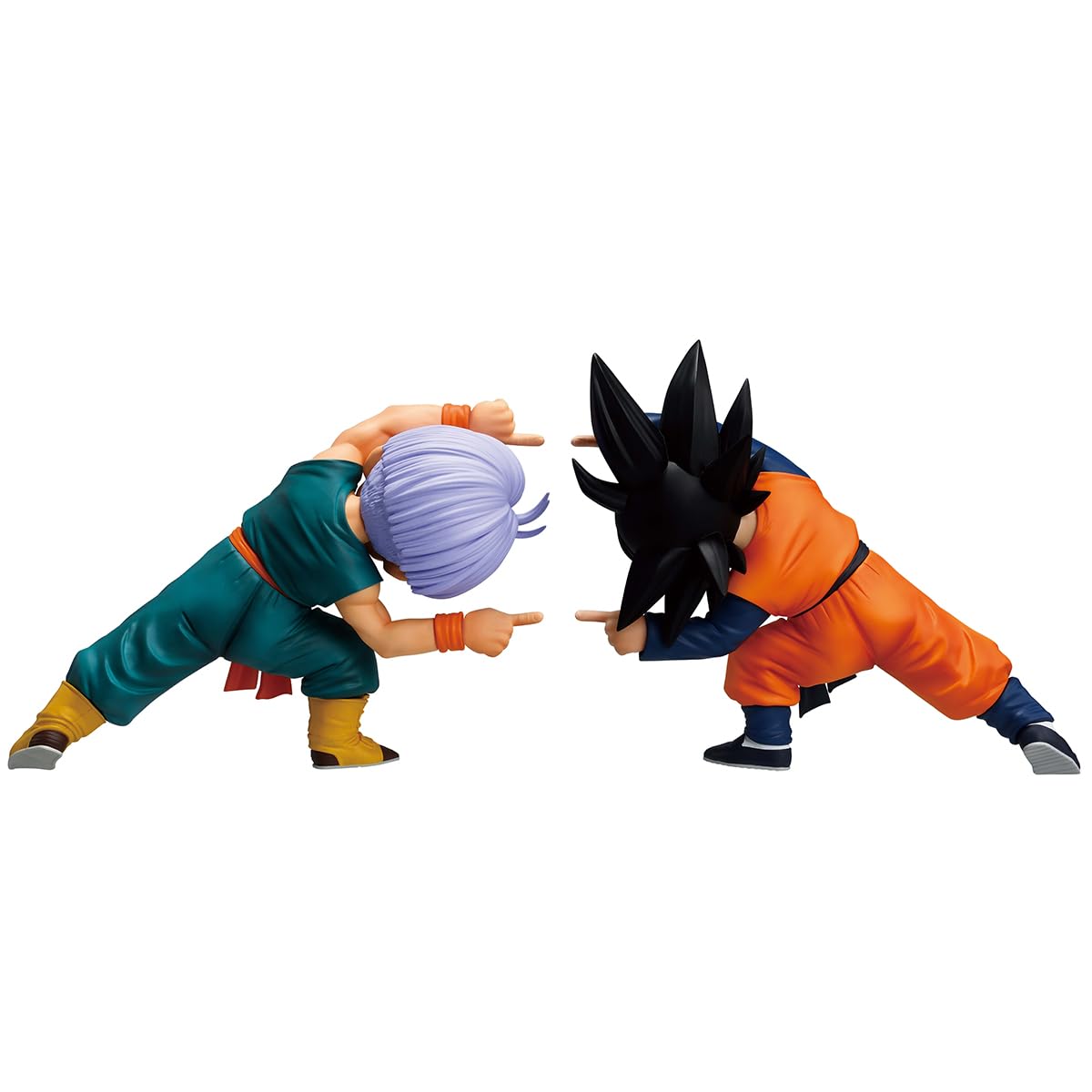 Ichibansho Figura Goten & Trunks Dragon Ball Z - Battle of The Super Saiyan 9cm IS69038 Multicolor - Figura Coleccionable - Ideal para los Fanaticos del Anime