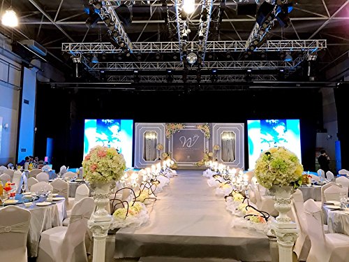 Spandex Chair Cover Stretch Band With Buckle Slider Sashes Bow Wedding Banquet Decoration 10Pcs (Lavender) #TOP4