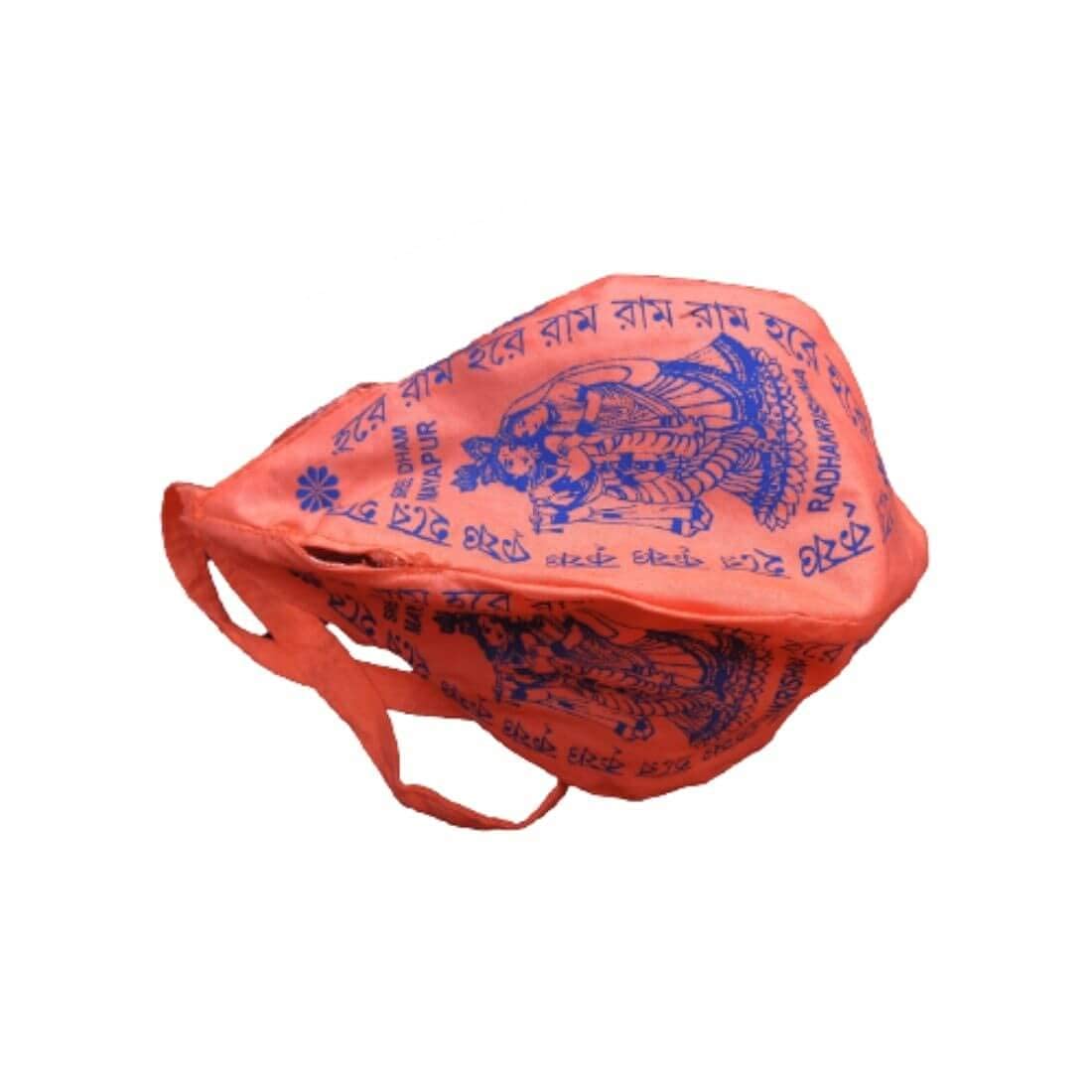 Sac mala Krishna Japa corail évitez l'usure de vos chapelets de méditation