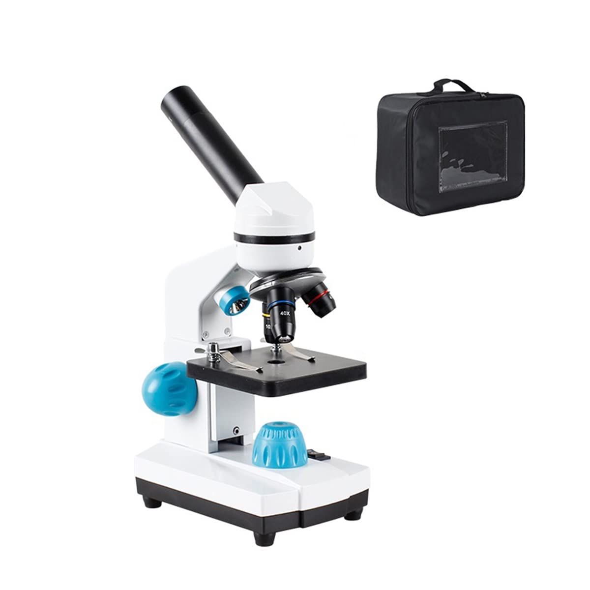 Microscope Zoom 2000x Biological H_D Microscope +13PCS Accessories+ Electronic Eyepiece monocular fit for Student Laboratory Lab Education LED USB(4)