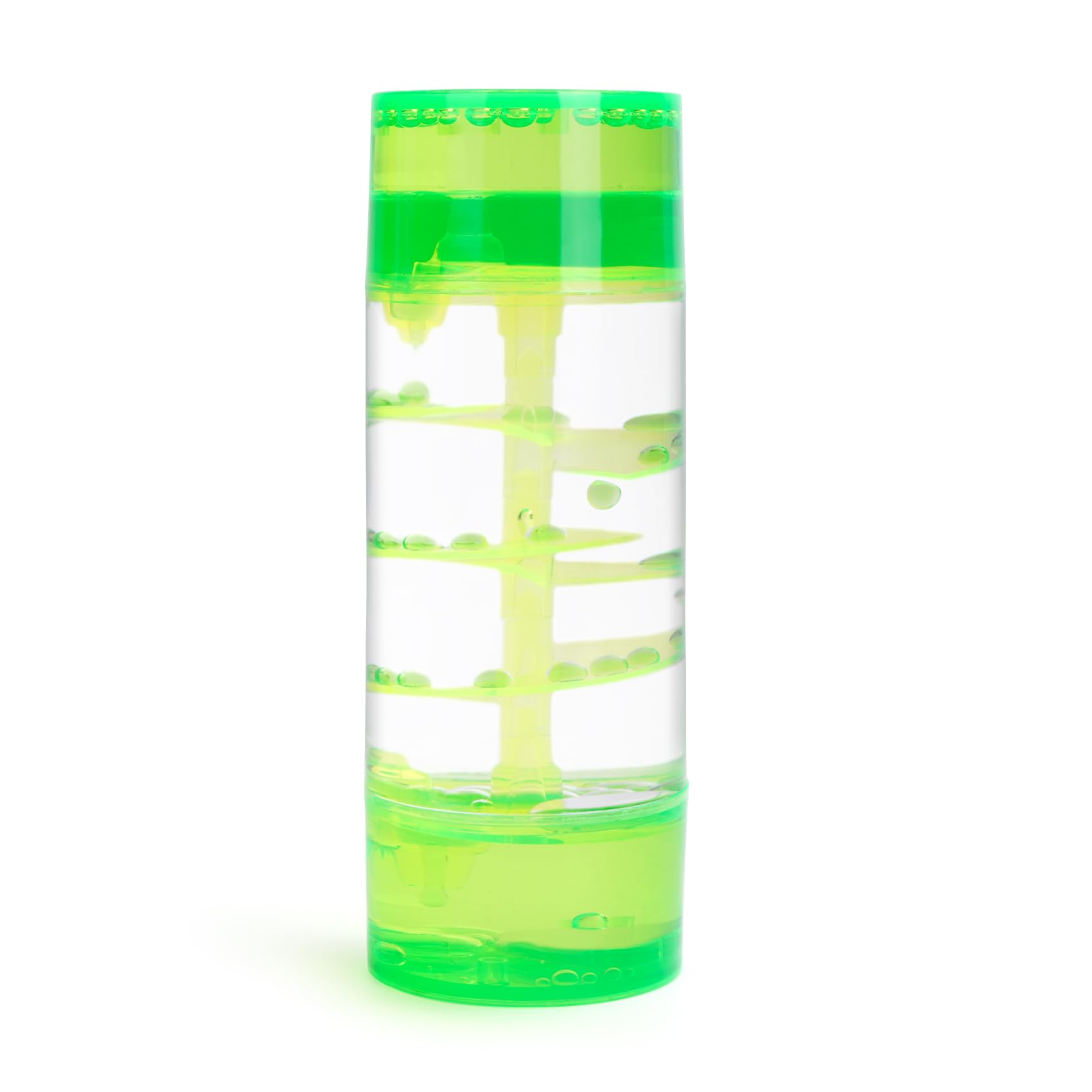 LULUFUN Liquid Motion Timer Bubbler, Sensory Toys for Visual Relaxation, Colorful Oil Hourglass, Calm Stress Relief Desk Toys, Gifts for Adults and Children (green) — image 1