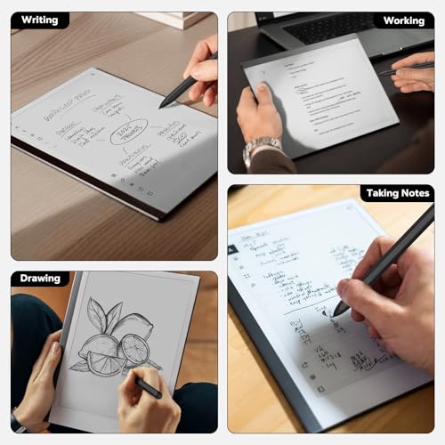 MoKo Lápiz Stylus EMR Magnético con Borrador para Remarkable 2/1, 4096 Niveles de Presión, Rechazo de Palma, 5 Puntas, Compatible con Remarkable 1/2, Kindle Scribe, BOOX y Galaxy S/Scribe