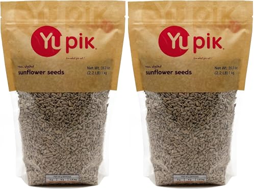 Image of Yupik Seeds, Raw Shelled Sunflower Kernels, 2.2 lb (Pack of 2)