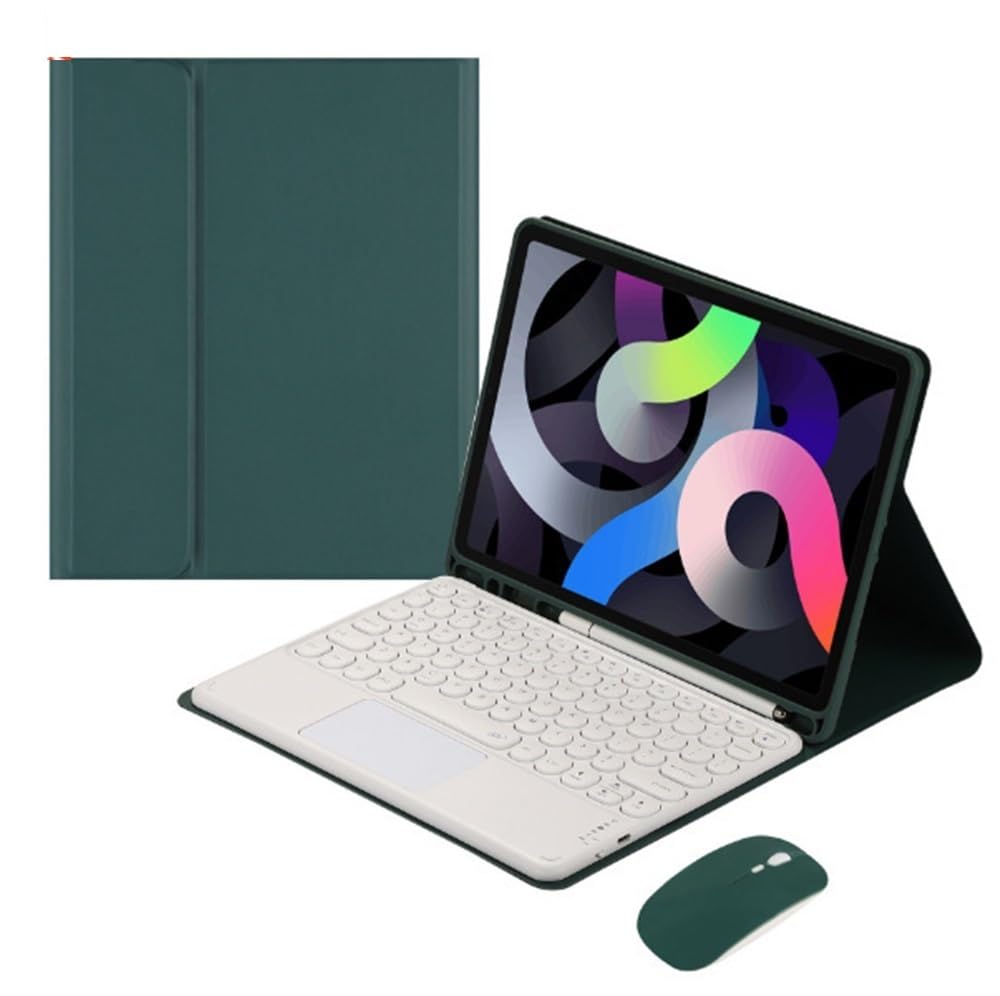 Teclado para Samsung Galaxy Tab A11+ con funda de cuero para trabajar en cafeterías 6
