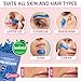 Tress Wellness Stripless Wax Kit for Face, Eyebrow & Lip for Women & Men – Quick & Easy Mini Wax Warmer for Eyebrow, Chin & Face Hair Removal Waxing Kit - USB, Mess-Free, Compact & Travel-Ready