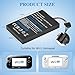 Pickle Power 6600mAh WUP-001 Ersatz Akku für Wii U Gamepad WUP-012, WUP-010