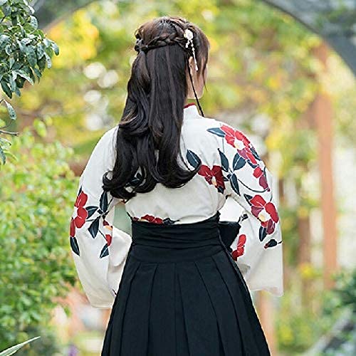 Amazon.co.jp: 和柄 花柄 袴上下セット 卒業式 入学式 成人式 着物 