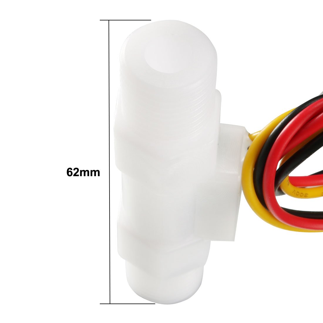 DollaTek YF-S201 Capteur Débit D'Eau 1-30L/min - Compteur D'eau Avec Interrupteur De Flux