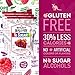 Wiley Wallaby 5.5 Ounce Very Berry Low Sugar Gluten Free Gourmet Australian Style Soft & Chewy Licorice Candy Twists (5.5 Ounce (Pack of 3))