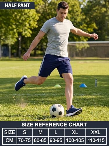 Image of Lux Cozi Men's Cotton Regular Fit Solid Shorts with Side Pockets | Shorts for Men | Pack of 1