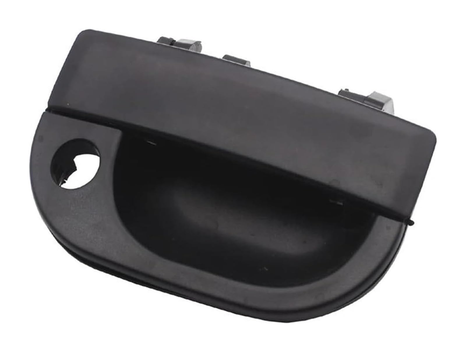 Rinkteea One Color Exterior Car Door Handle Sliding Door Outside Middle Handle With Keyhole Black For Hyundai For Starex H1 1997-2005