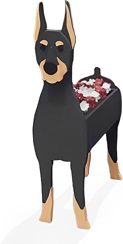 Vista 48 de Macetero de flores para perros, regalos para mujeres, bonitas macetas de PVC para perros, macetas de flores para interiores y exteriores, maceta