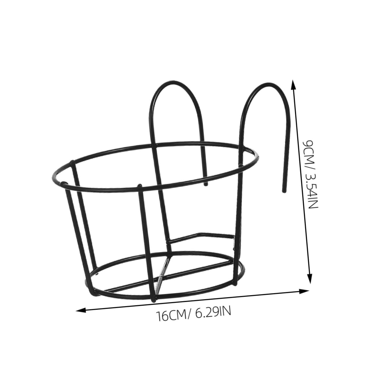 SUPVOX 6pièces Supports Muraux Pour Jardinières Lot De Suspensions De Jardinière Intérieure Supports Balcon De Extérieure Pour Plantes