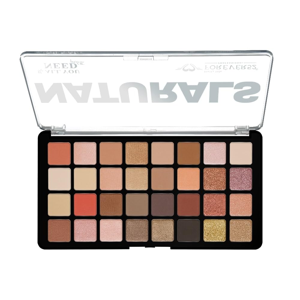 Daily Life Forever52 Naturals The All You Need 32 Shades Eyeshadow Palette| Highly Pigmented and Blendable | Multicolor | Matte and Shimmer Finish (48g) (Radiant Prism-05, 48g)