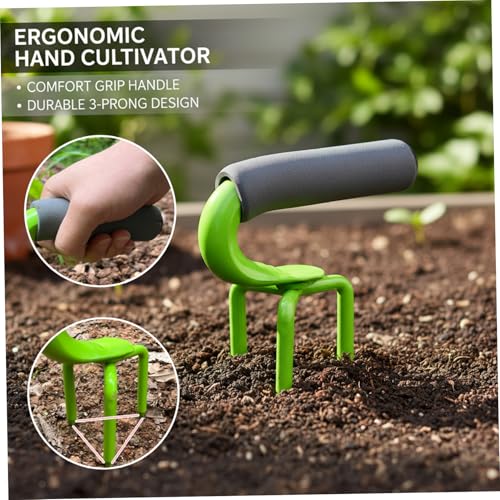 Herramienta Manual de Aireador y Cultivador de Jardín miniatura 4