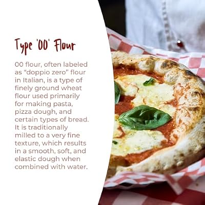 Antimo Caputo Flour00 Chefs Flour (8 Packs) Each 1 Kilo (2.2 Pounds) Bags, Il Mulino di Napoli, Pizza Flour, for real Naples Pizza