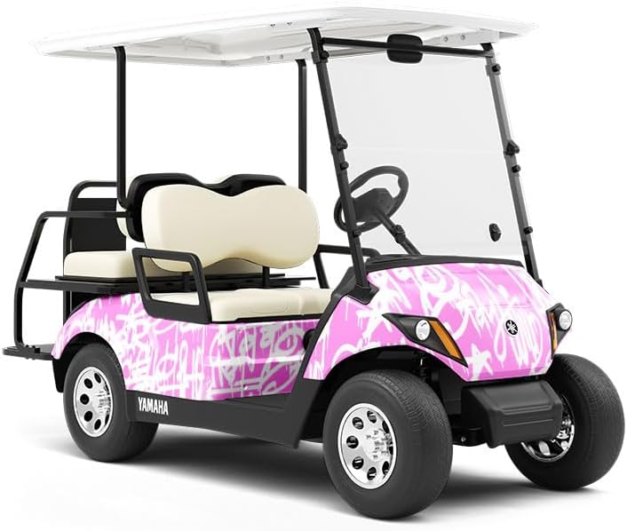 Rwraps Graffiti Pink Styling Matte Vinyl Film Wrap 59in x 27ft Vinyl Vehicle Car Film Sheet Roll