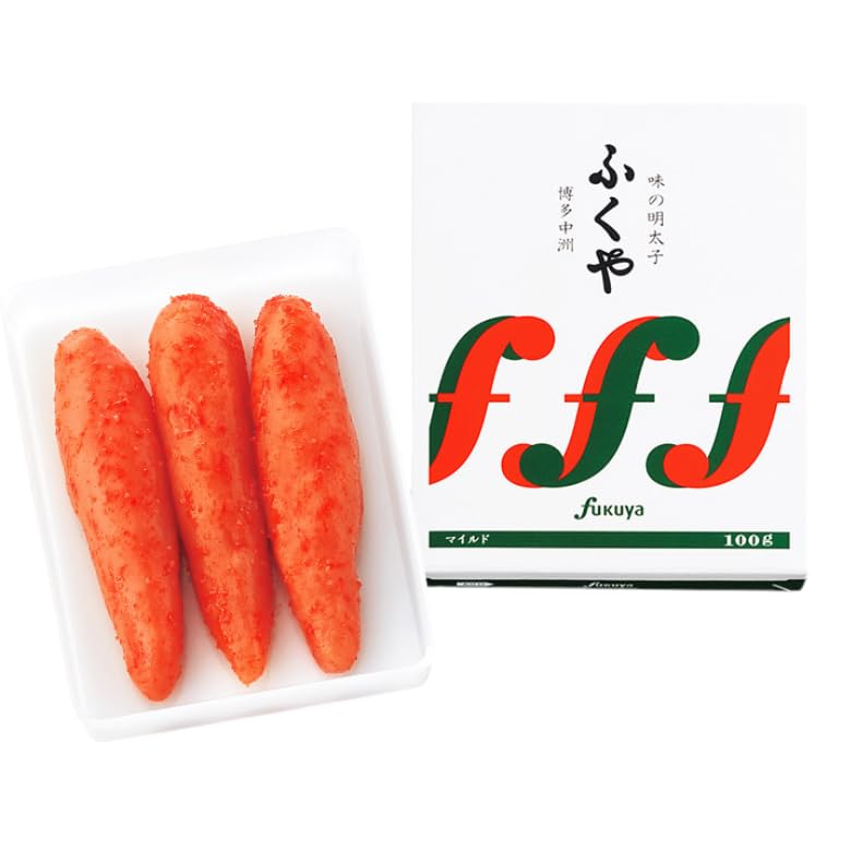 ふくや 味の明太子 マイルド (中辛) 明太子 博多 九州 お土産 お取り寄せ グルメ ご飯のおとも ごはんのおとも