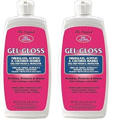 TR Industries Gel-Gloss RV GG-16 Polish and Protector 16 oz. (Pack of 2)
