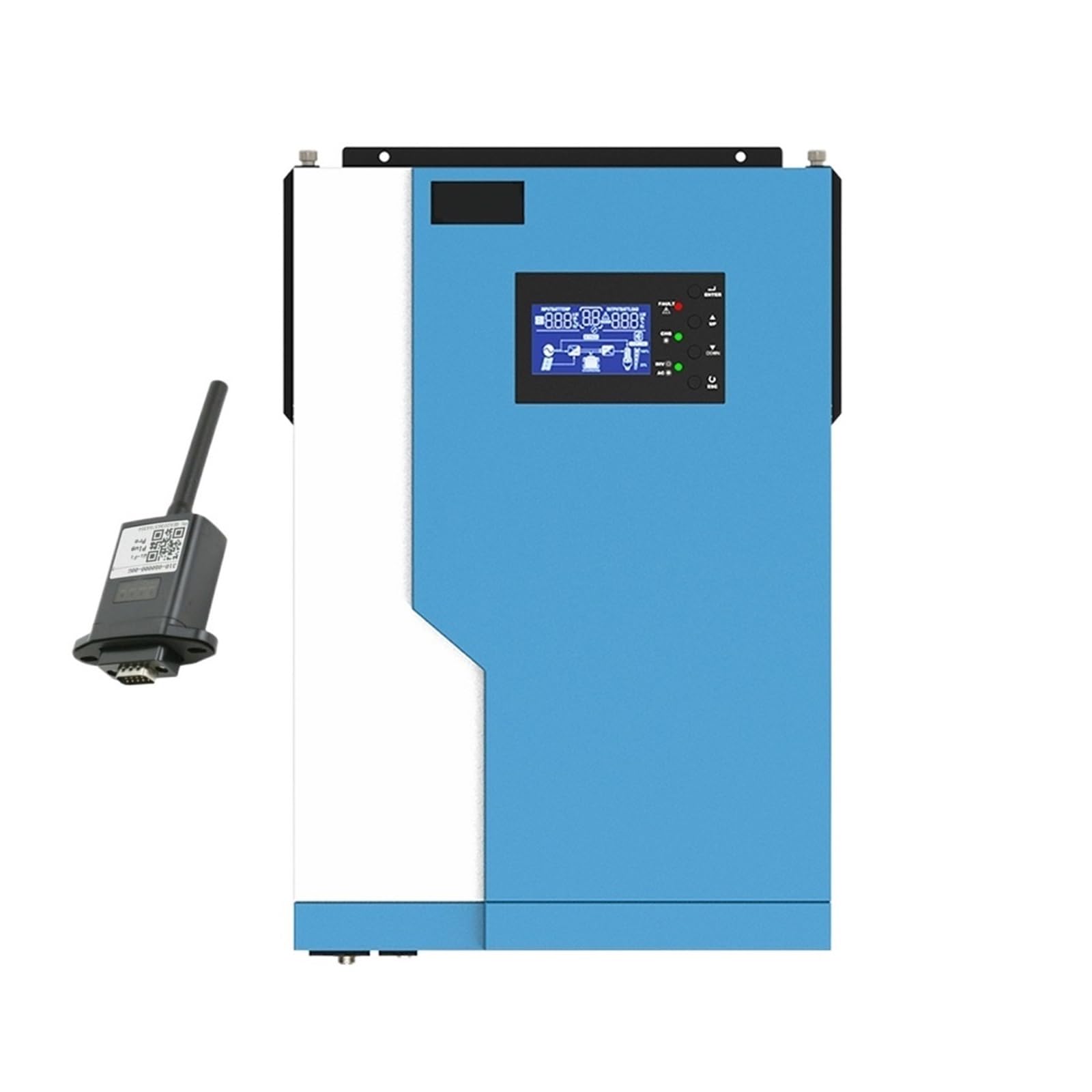 3,5 KW, Off Grid Inwerter Słoneczny Hybrydowy 24 V 48 Maks. Wejście PV 100A 500 VDC MPPT Czysta Fala Sinusoidalna Wsparcie WIFI Stabilny Niezawodny Kompleksowe Zastosowanie(5.5KW 48V WIFI)