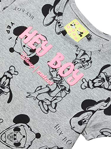 Camiseta Estampa Disney Colcci Fun, Meninas, Mescla/Preto, 14
