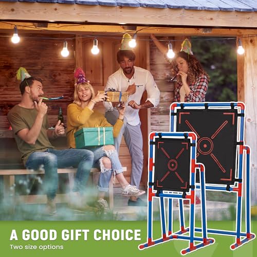 ropoda Pitching Training Strike Zone Target Compatible with Wiffle Balls, Blitzballs and Plastic Baseballs. Set Up and Assemble Easily for Kids and Adult. Fun Outdoor Games with Friends and Family - Thumbnail 7