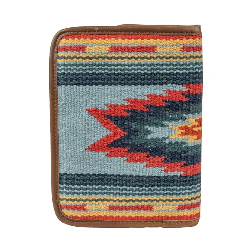 STS Ranchwear Women's Chaynee Valley Serape Magnetic Wallet Leather Bifold Closure Multiple Card Western Style, Multi4