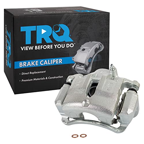 Image of TRQ Front Right Brake Caliper w /Bracket Passenger Side | For 2012-2015 Hyundai Tucson 2012-2016 Kia Sportage